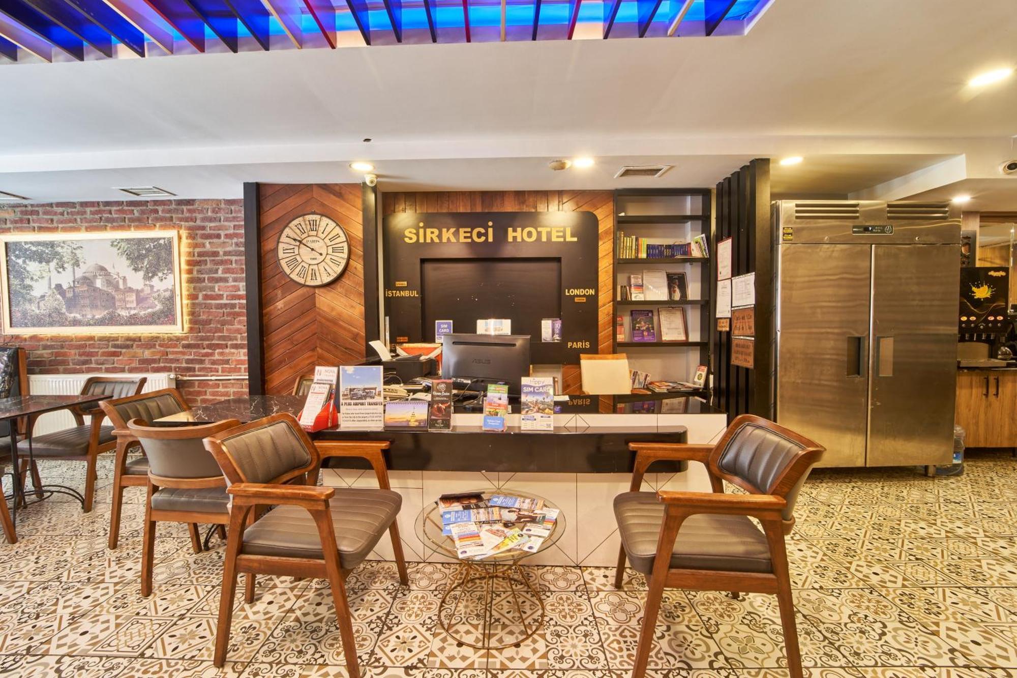 Istanbul Sirkeci Hotel Exteriör bild